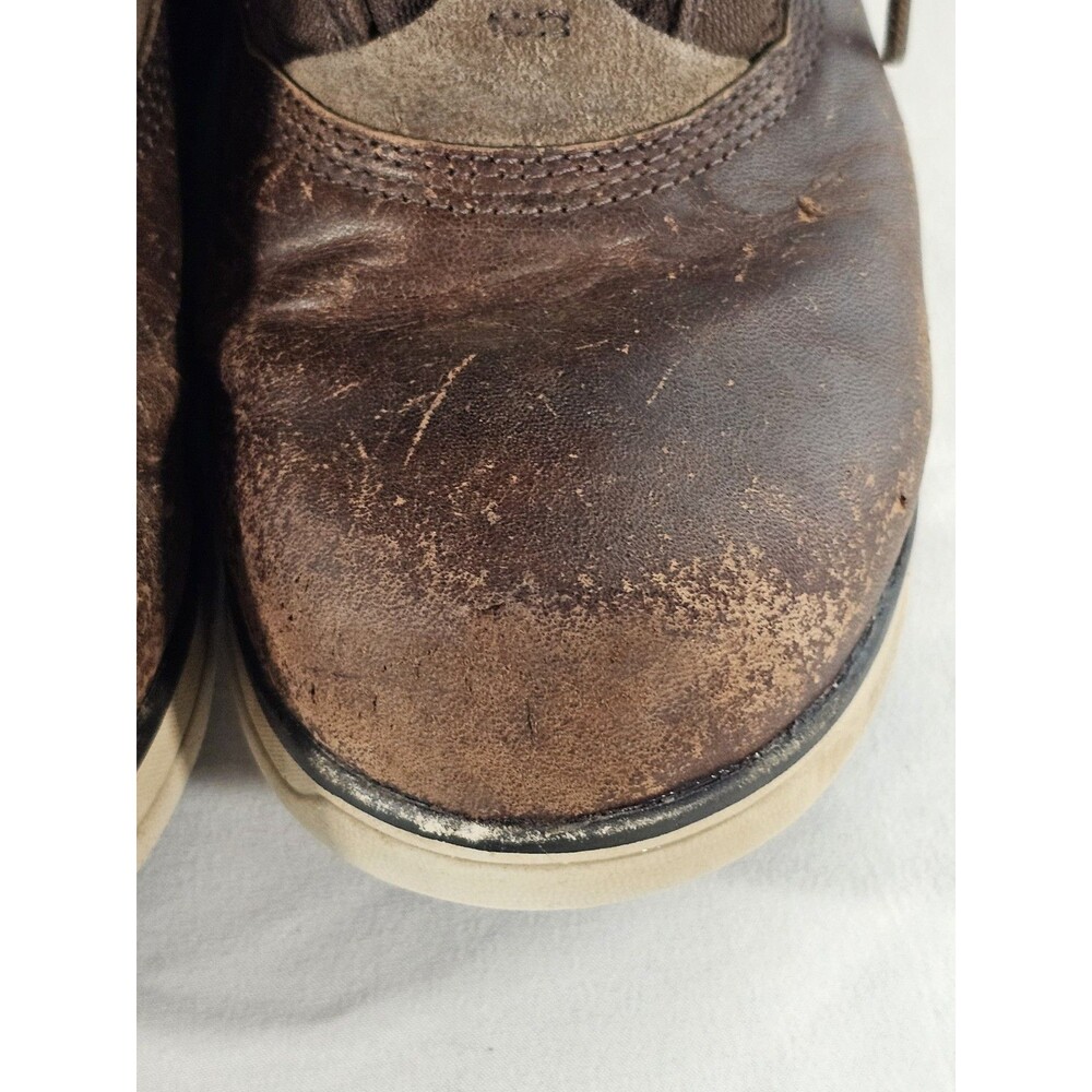 Timberland Boots Wood Haven Womens Size 8.5 Brown Leather Waterproof Lace Up - Picture 13 of 14